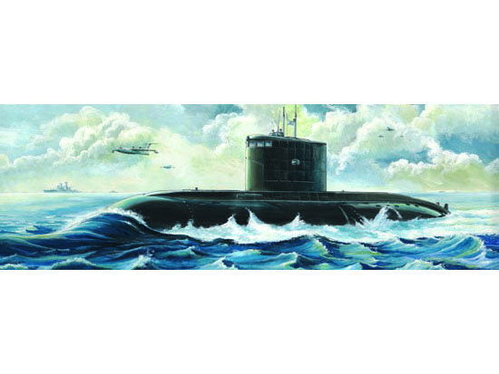 Trumpeter Russian Kilo Class Attack Submarine 05903 1:144