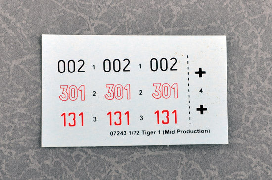 Trumpeter 07243 Tiger 1 (Mid Production) 1:72