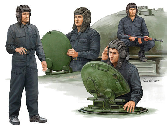 Trumpeter Soviet Tank Crew 00435 1:35