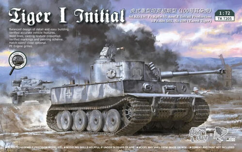 Border Model TK7205 Tiger I Initial Production 1:72