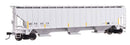 Walthers Mainline HO 910-49077 57' Trinity 4750 3-Bay Covered Hopper, General Electric WCFX