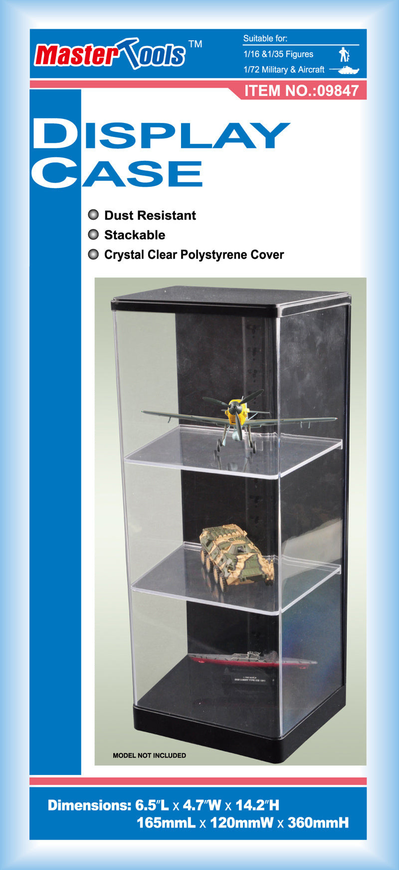 Trumpeter 09847 DISPLAY CASE 165x120x360mm