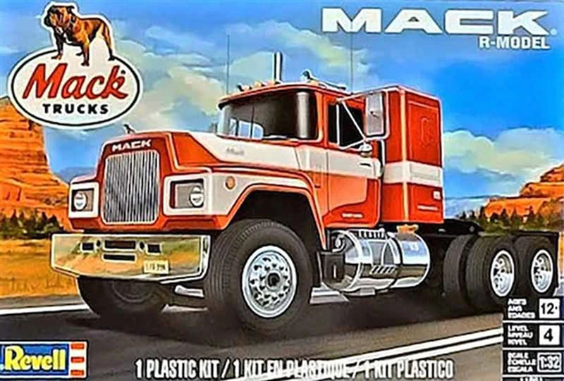 Revell 11961 Mack R Model Semi Truck Skill 4