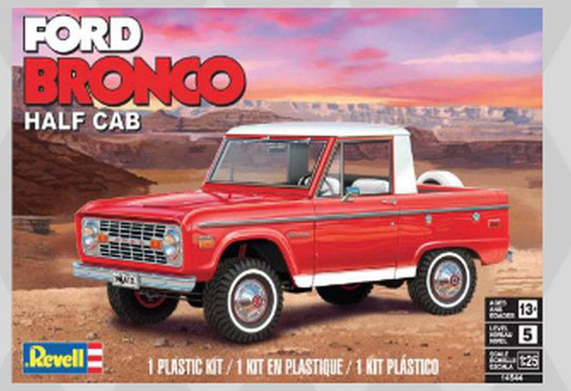 Revell 14544 Ford Bronco Half Cab Skill 5