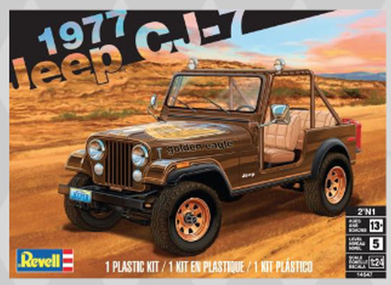 Revell 14547 77 Jeep CJ7 2n1 Skill 5