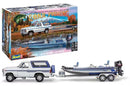 Revell 17242 1980 Ford Bronco W/bass Boat & Trailer