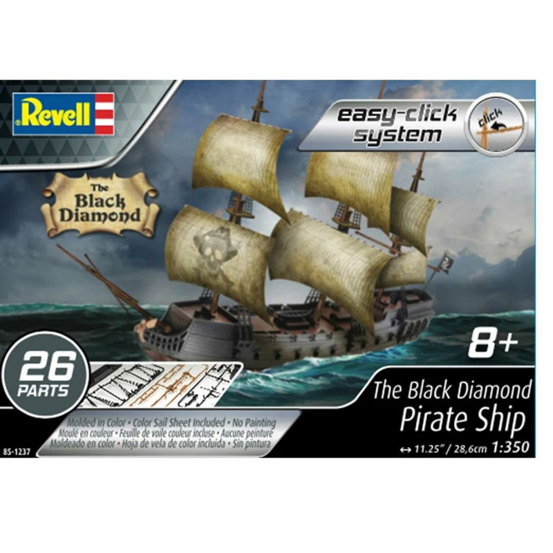 Revell 851237 The Black Diamond Pirate Ship