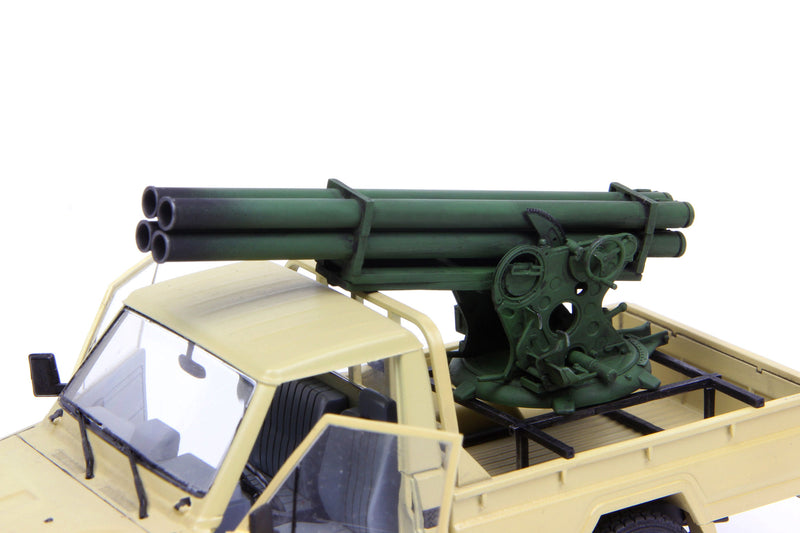 Meng-Model SPS-040 PICKUP MOUNTED QUAD ROCKET LAUNCHER 1:35