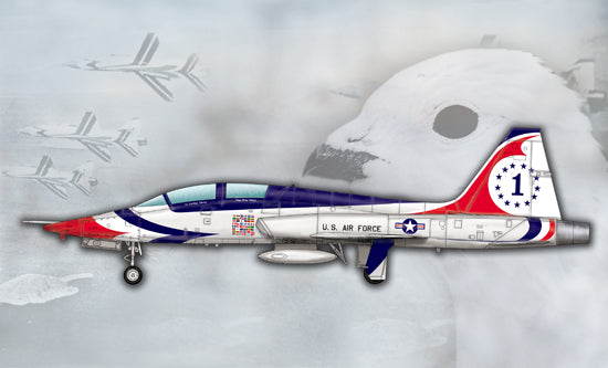 Trumpeter US T-38A Talon - Thunderbird 05809 1:48