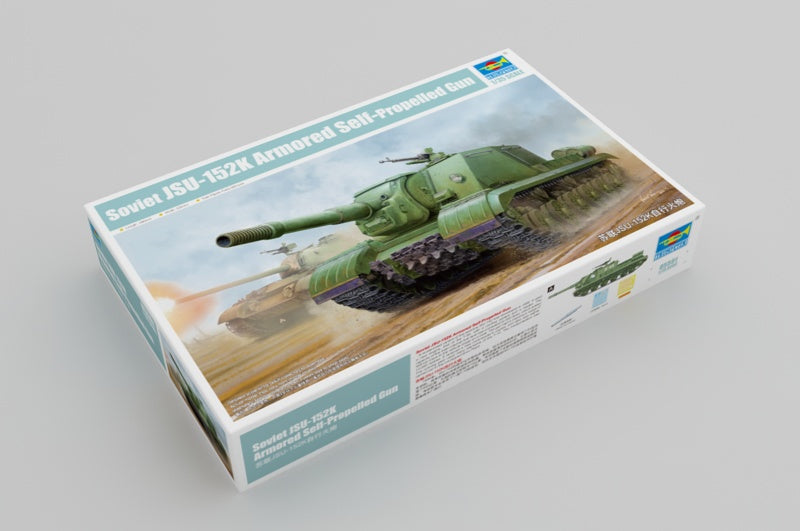 Trumpeter Soviet JSU-152K Armored Self-Propelled Gun 05591 1:35