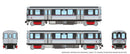 PREORDER Rapido N 588002 CTA 2600 Budd Series L Car Set, Chicago Transit Authority As Delivered (2-Pack)