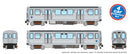 PREORDER Rapido N 588004 CTA 2600 Budd Series L Car Set, Chicago Transit Authority Circle Logo (4-Pack)