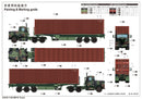 Trumpeter 01015 M915 Tractor with M872 Flatbed trailer & 40FT Container 1:35