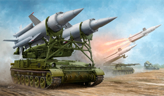 Trumpeter Soviet 2K11A TEL w/9M8M Missile "Krug-a"(SA-4 Ganef) 09523 1:35