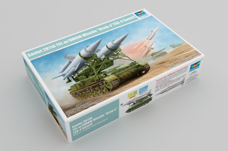 Trumpeter Soviet 2K11A TEL w/9M8M Missile "Krug-a"(SA-4 Ganef) 09523 1:35