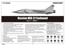 Trumpeter 01679 Russian MIG-31 Foxhound 1:72