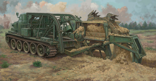 Trumpeter BTM-3 High-Speed Trench Digging Vehicle 09502 1:35