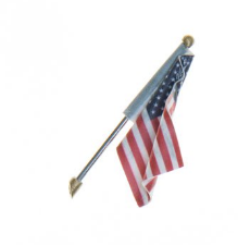 Woodland Scenics JP5954 Medium US Flag- Wall Mount