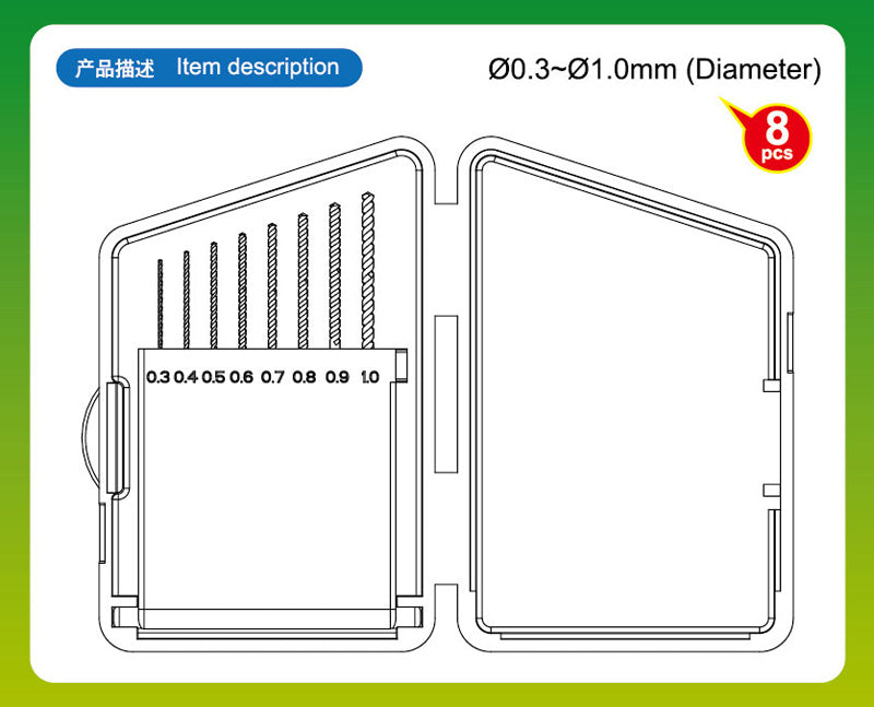 Trumpeter Drill bit set 1 09954