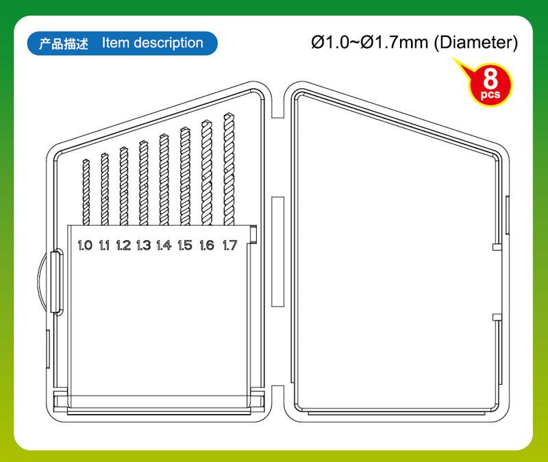 Trumpeter Drill bit set 2 09955