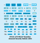 Trumpeter 07131 M1117 Guardian Armored Security Vehicle (ASV) 1:72