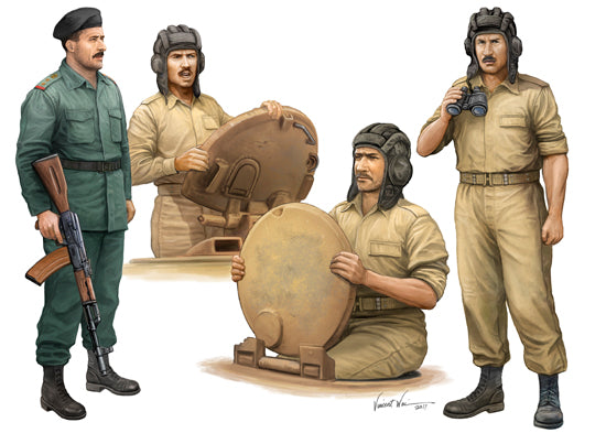 Trumpeter Iraqi Tank Crew 00439 1:35