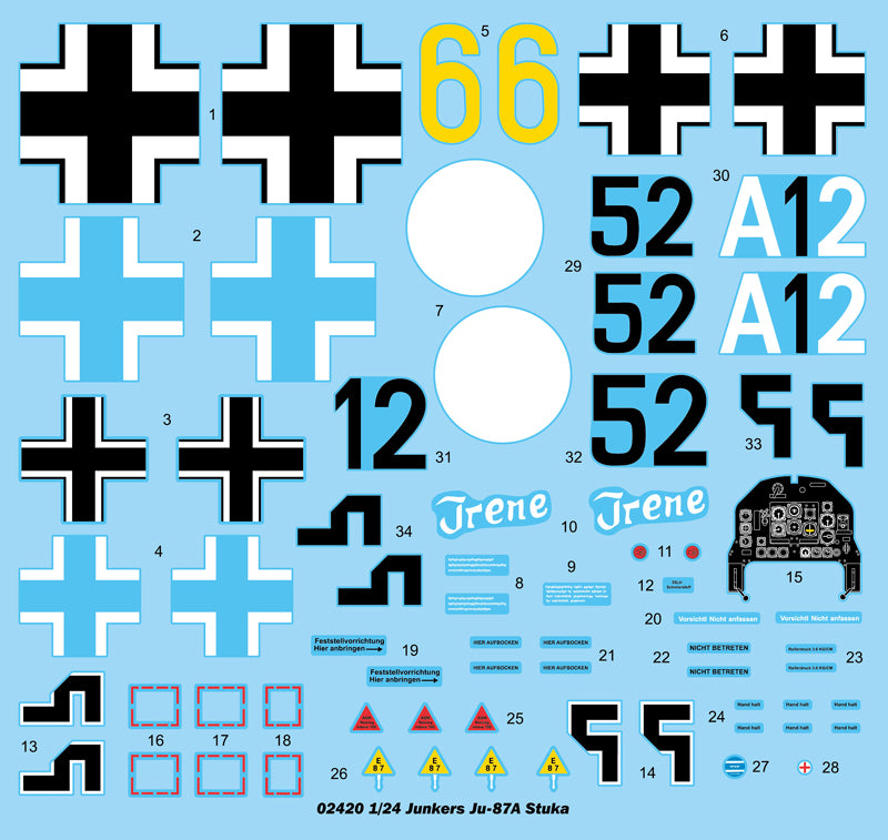 Trumpeter Junkers Ju-87A Stuka 02420 1:24