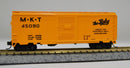 PREORDER Value Trains USA N N40-305 40' PS-1 Boxcar, Missouri-Kansas-Texas Yellow The Katy Scheme