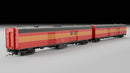 PREORDER Rapido HO 176030 Pacific Car & Foundry Economy Baggage & Power Car with Sound Business Set, Southern Pacific Daylight