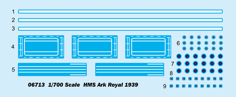 Trumpeter HMS Ark Royal 1939 06713 1:700