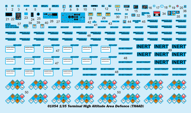 Trumpeter Terminal High Altitude Area Defence (THAAD) 01054 1:35