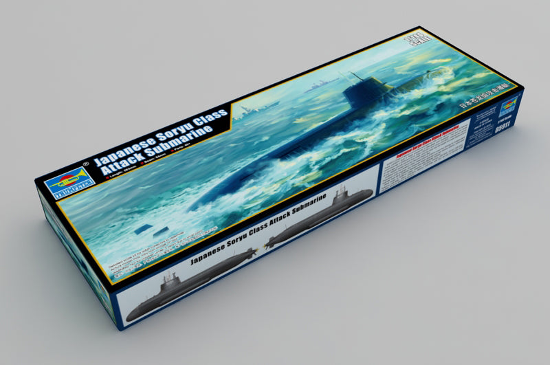 Trumpeter 05911 Japanese Soryu Class Attack Submarine 1:144
