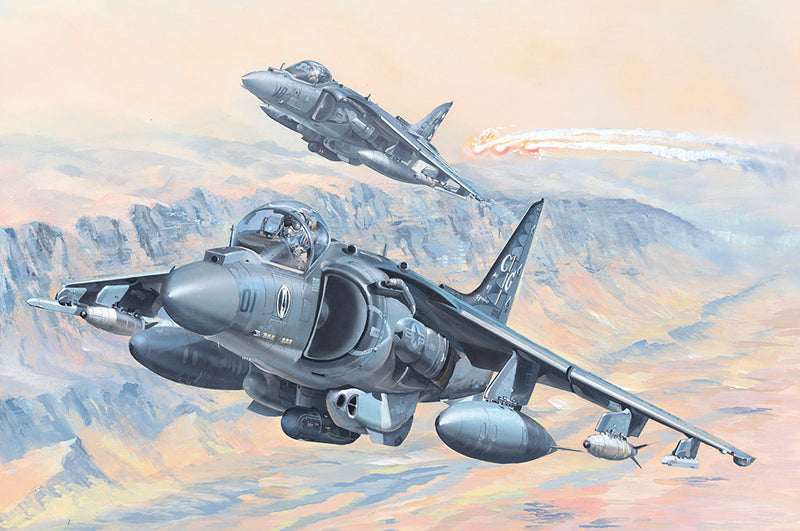 HobbyBoss 81804  AV-8B Harrier II, 1:18 Scale