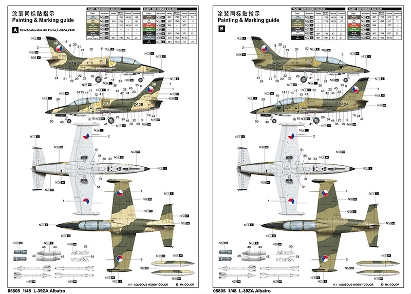 Trumpeter L-39ZA Albatro 05805 1:48