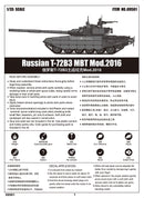 Trumpeter 09561 Russian T-72B3 MBT Mod.2016 1:35