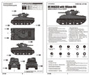 Trumpeter 07168 US M4A3E8 with 105mm M4 1:72