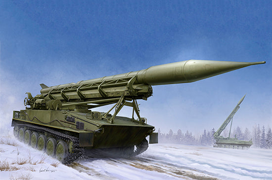 Trumpeter 2P16 Launcher with Missile of 2k6 Luna (FROG-5) 09545 1:35