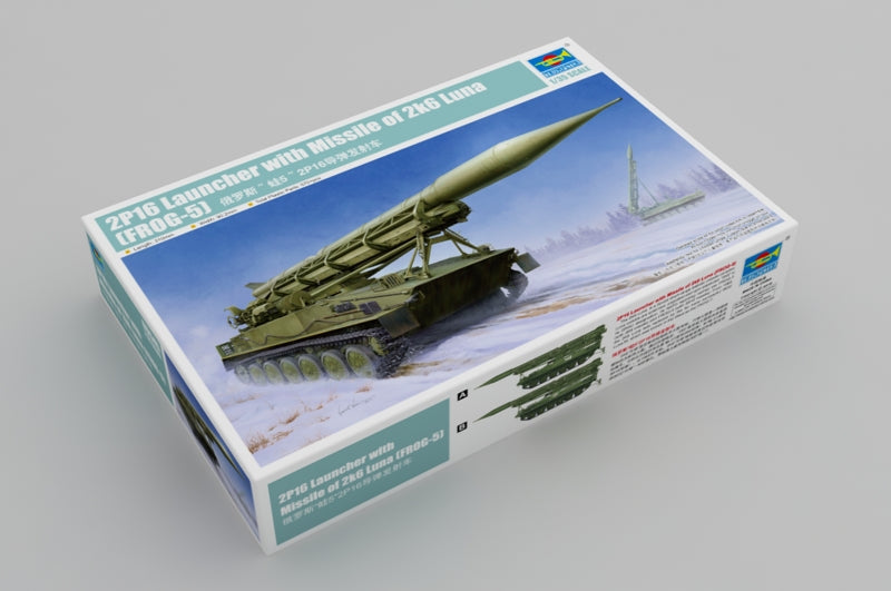 Trumpeter 2P16 Launcher with Missile of 2k6 Luna (FROG-5) 09545 1:35