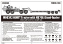 Trumpeter 01055 M983A2 HEMTT Tractor with M870A1 Semi-Trailer 1:35