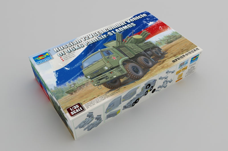 Trumpeter 01060 Russian 72V6E4 Combat Vehicle of 96K6 Pantsir -S1 ADMGS 1:35