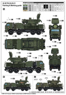 Trumpeter 01060 Russian 72V6E4 Combat Vehicle of 96K6 Pantsir -S1 ADMGS 1:35