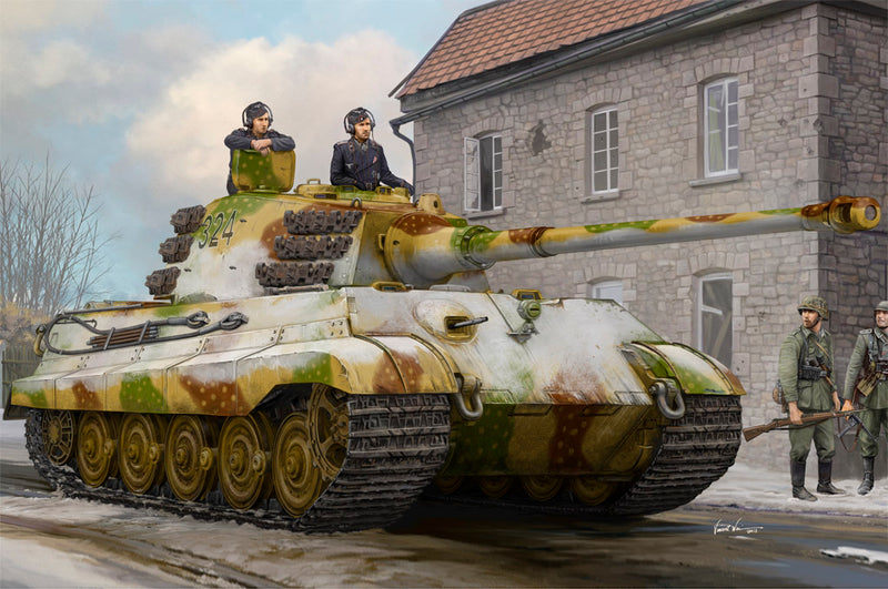 Hobby Boss 1/35 Pz.Kpfw.VI Sd.Kfz.182 Tiger II (Henschel Feb. 1945 Production)