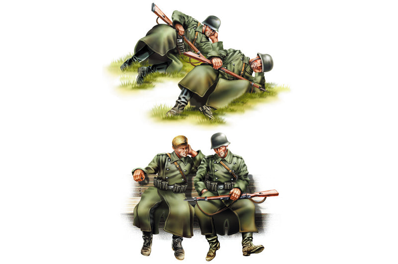 Hobby Boss 1/35 German Infantry - Taking a Rest