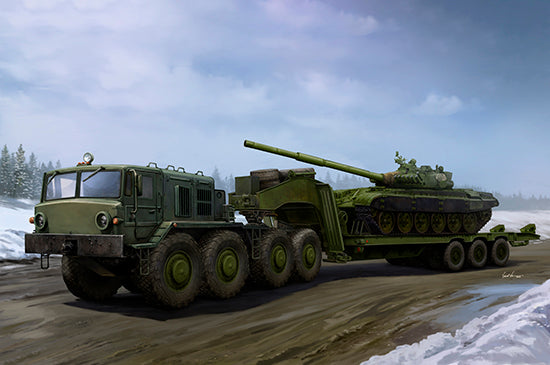 Trumpeter 01065 MAZ-537G Late Production type with ChMZAP-9990 Semi-Trailer 1:35