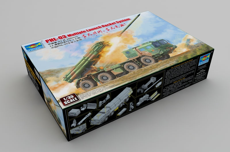 Trumpeter 01069 PHL-03 Multiple Launch Rocket System 1:35