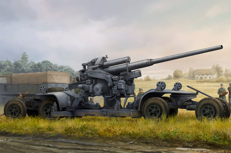 Hobby Boss 1/35 German 12.8cm FLAK 40