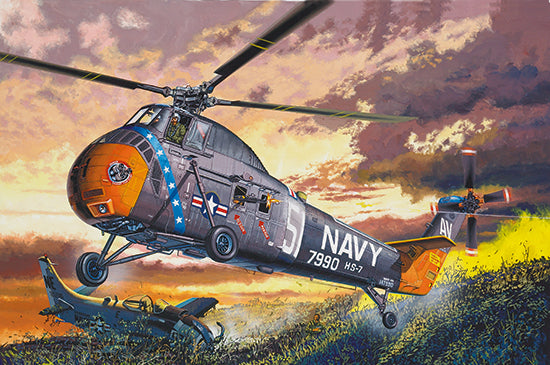 Trumpeter H-34 US NAVY RESCUE 02882 1:48