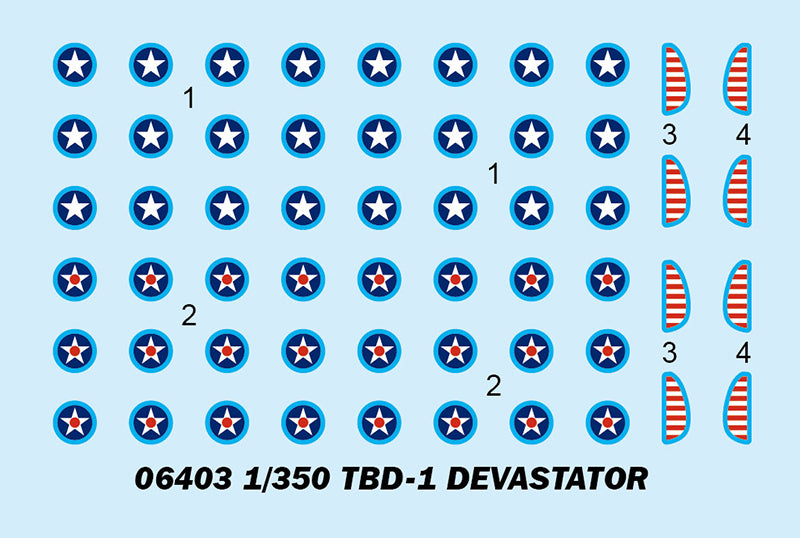 Trumpeter TBD-1 DEVASTATOR(Pre-painted) 06403 1:350