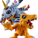 Bandai 65249 Digimon Adventure Agumon and Gabumon Digimon Ultimate Evolution Ichibansho Statue