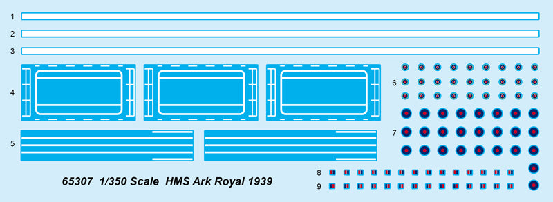 I Love Kit 65307 1:350 HMS Ark Royal 1939